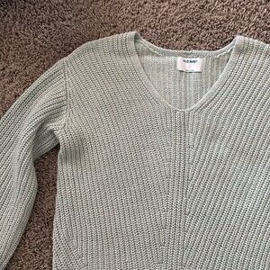 Baby Blue Knit Sweater